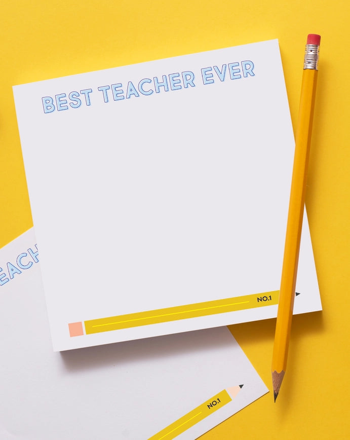 best teacher ever notepad