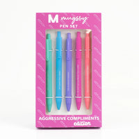 funny compliments pen set