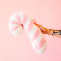 candy cane pillow