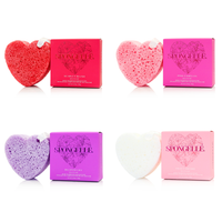 spongelle | boxed heart buffers
