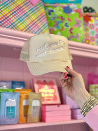 meet me in west texas trucker hat