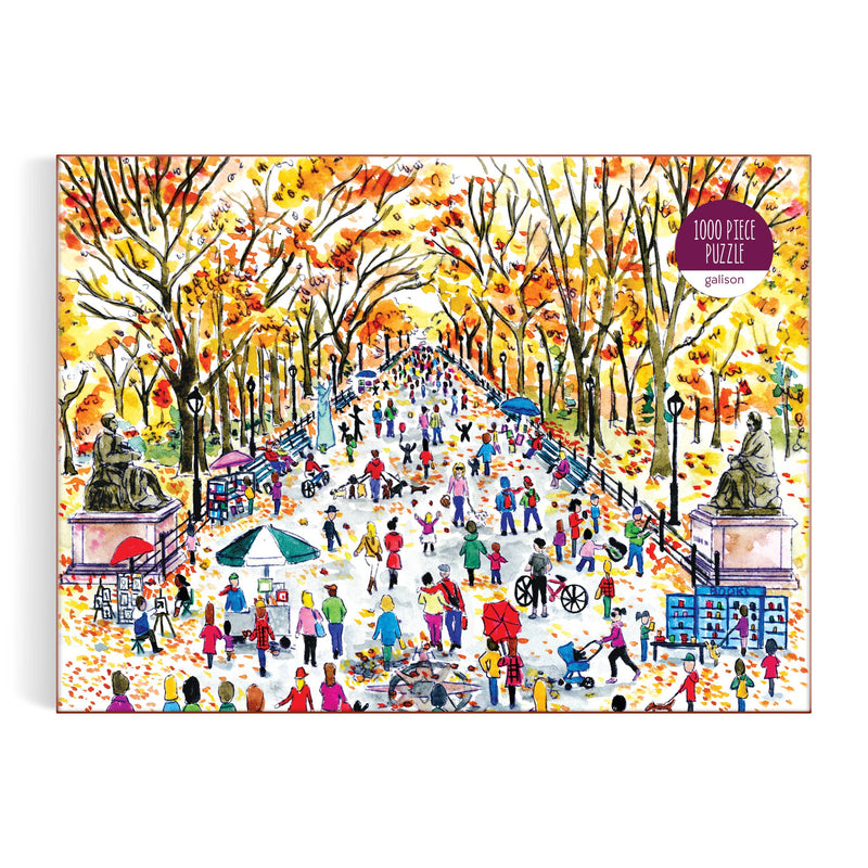fall in central park 1000pc puzzle