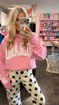 pink MIDLAND crewneck sweatshirt