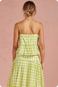 chainlink peplum tank