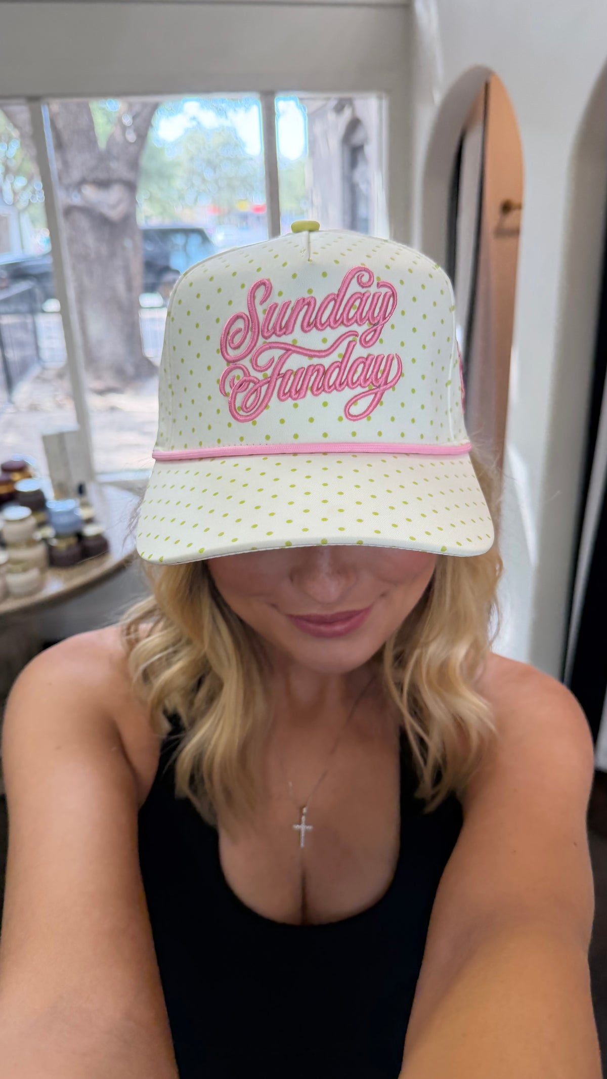 sunday funday trucker hat