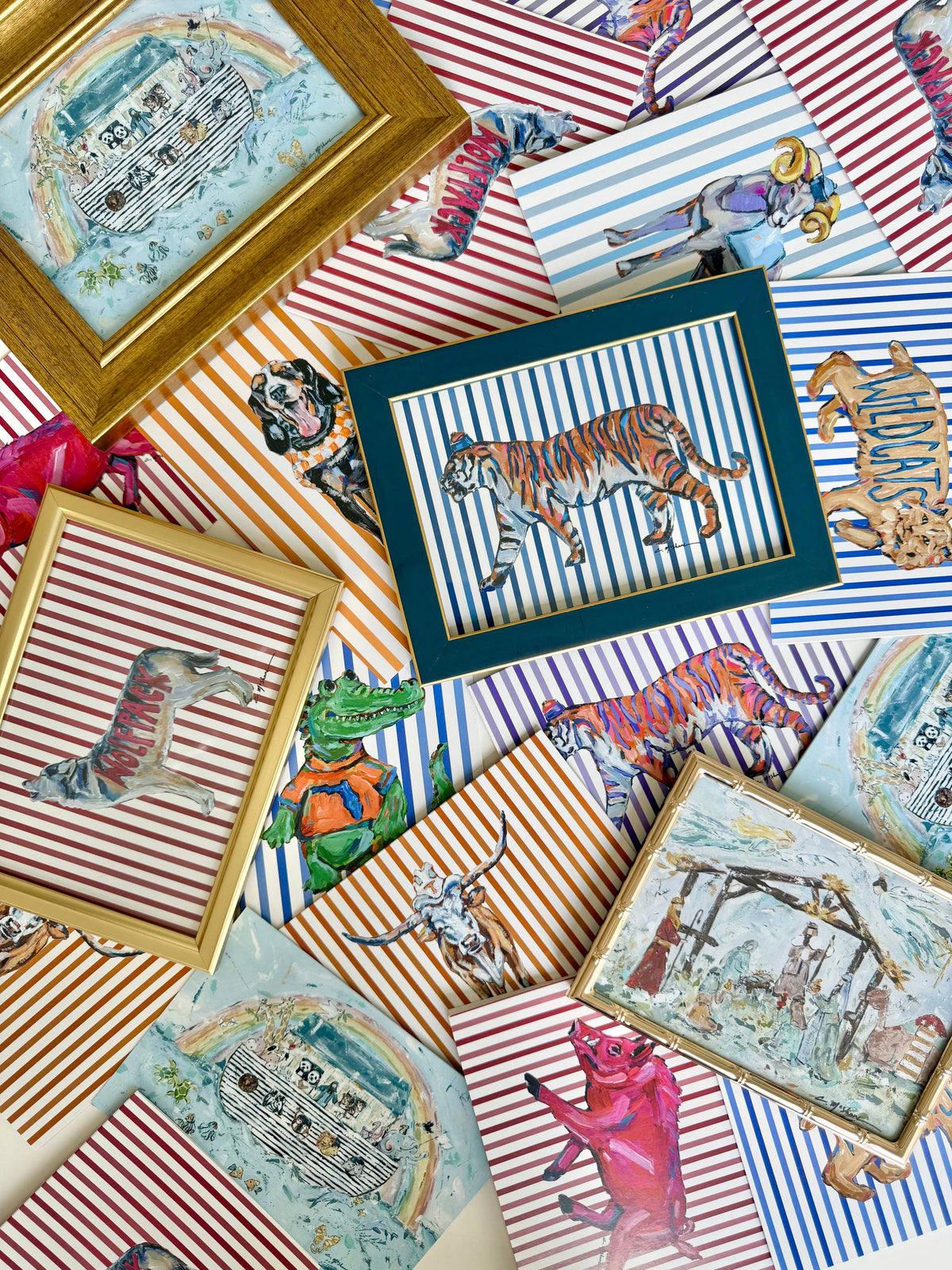 "Raid & Rally" framable card