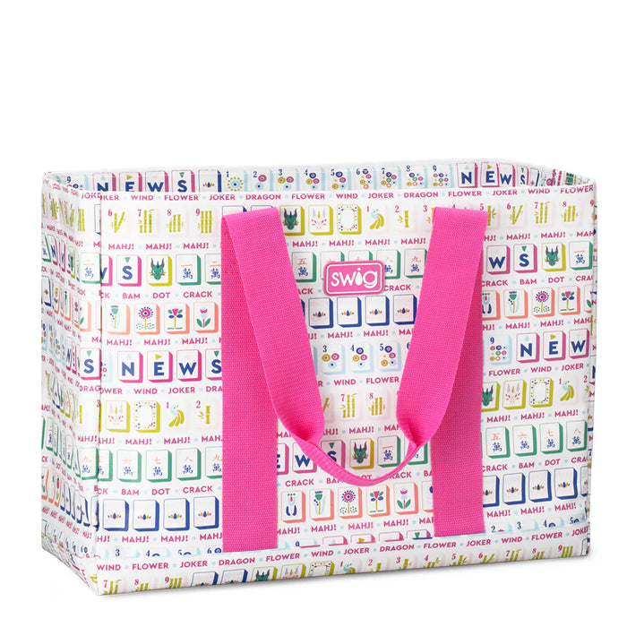 SWIG | mahjong jumbo tote bag