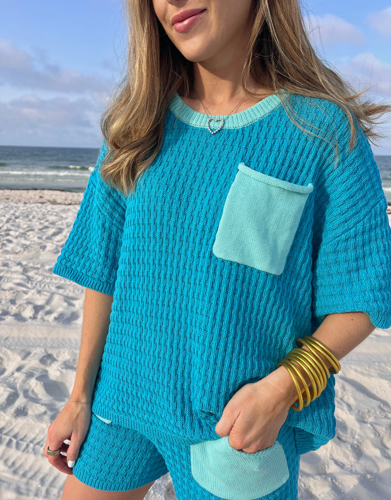 daily fit two-toned waffle set