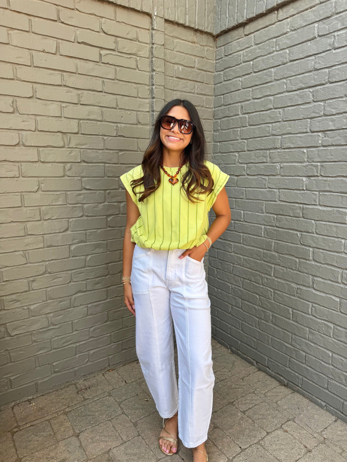 it girl white barrel denim