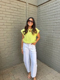 it girl white barrel denim
