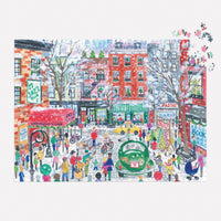 christmas in greenwich village 1000pc puzzle