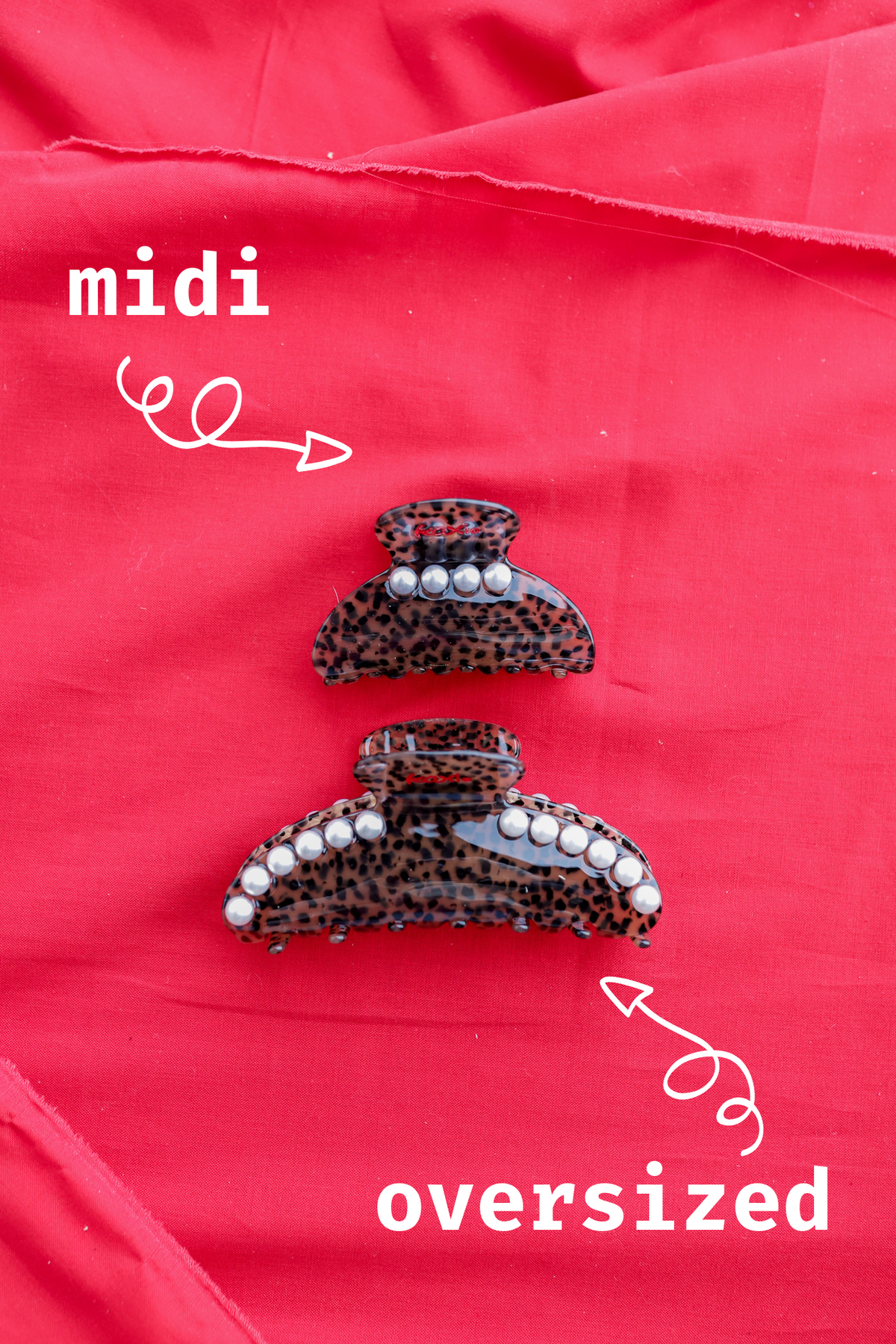 love is in the hair claw clip