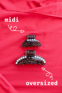 love is in the hair claw clip