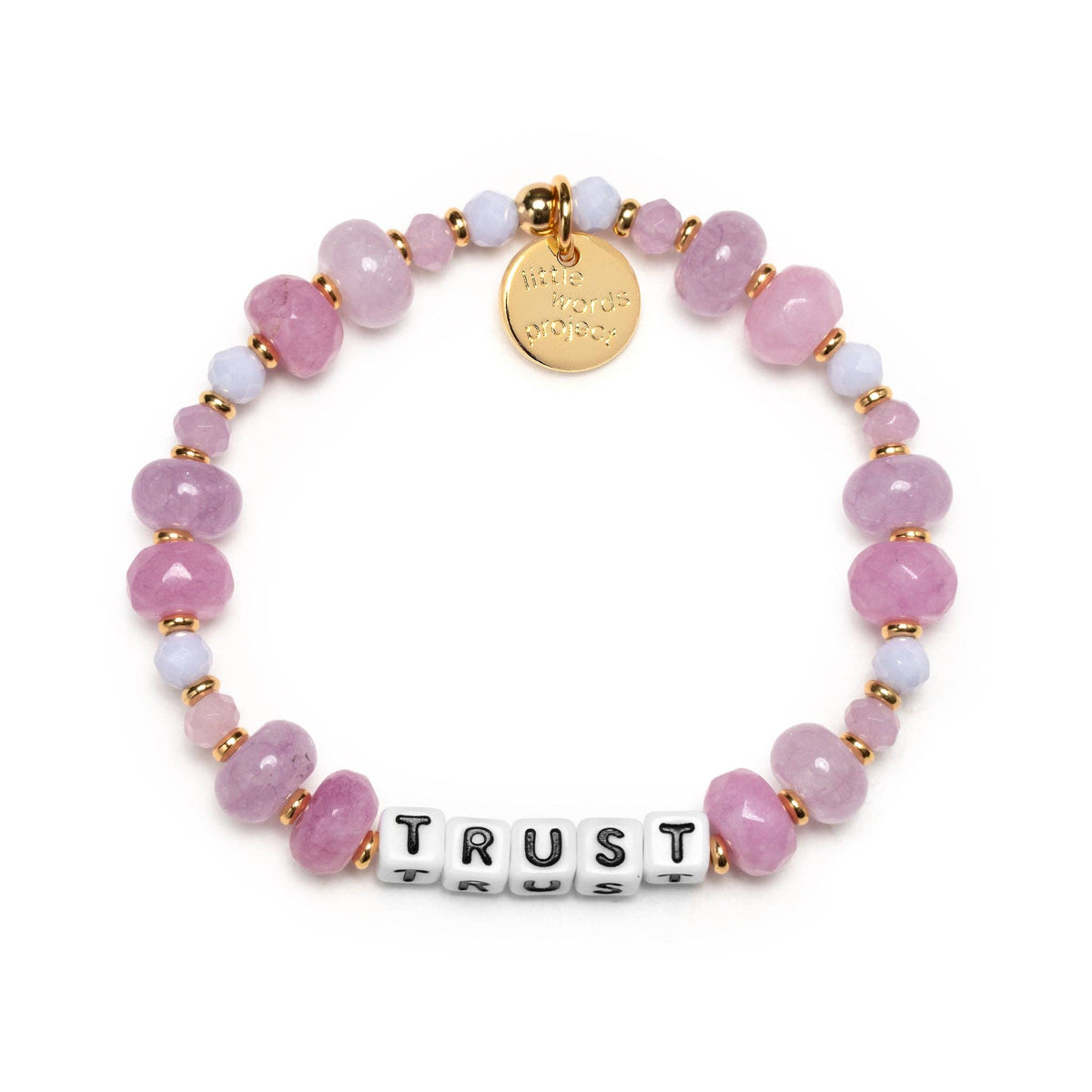 trust beaded bracelet