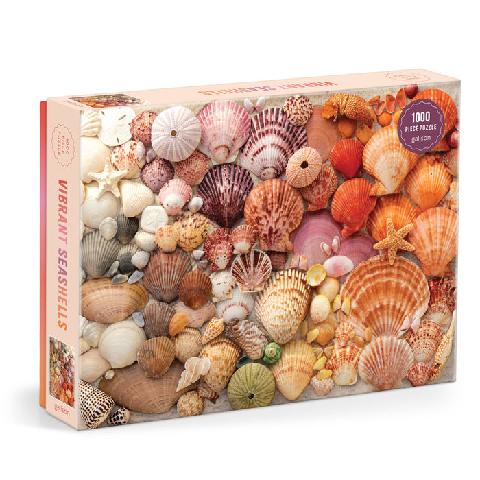 vibrant seashells 1000pc puzzle