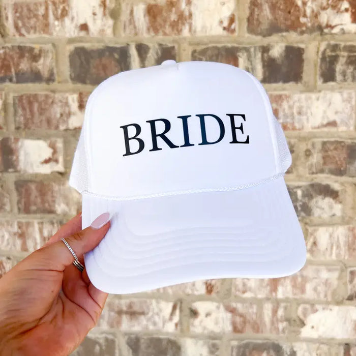 bride trucker hat