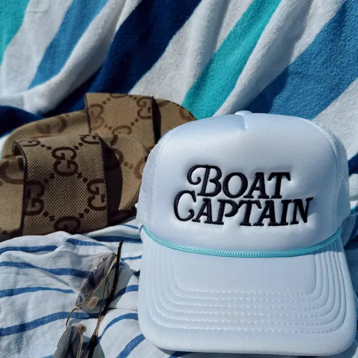 boat captain foam trucker