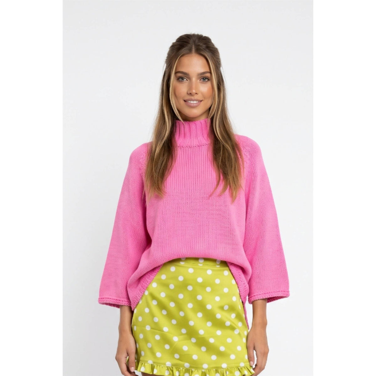 best dressed mock neck sweater