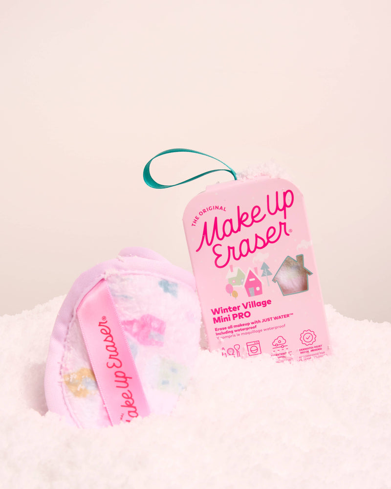 winter village mini PRO |  makeup eraser