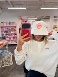 locals only patch bucket hat