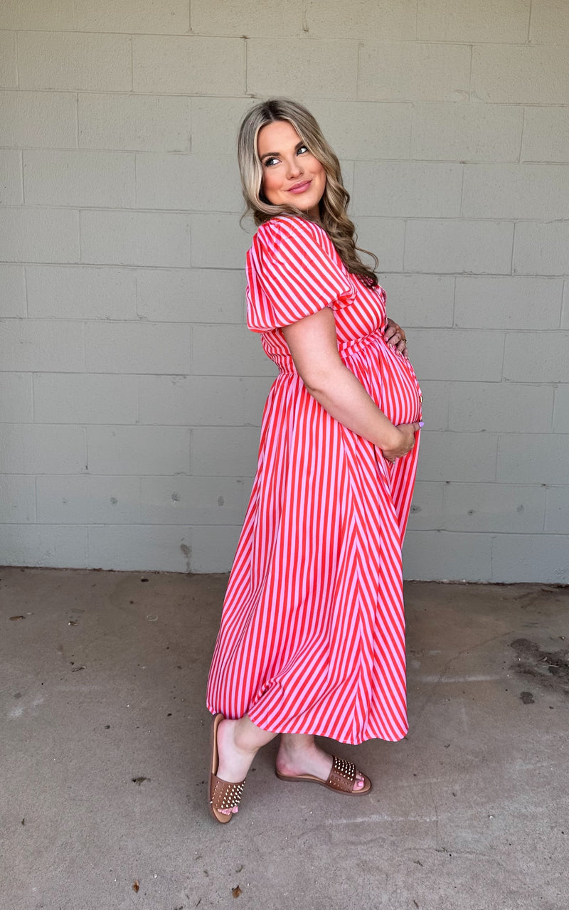 olsen midi dress | sun glow