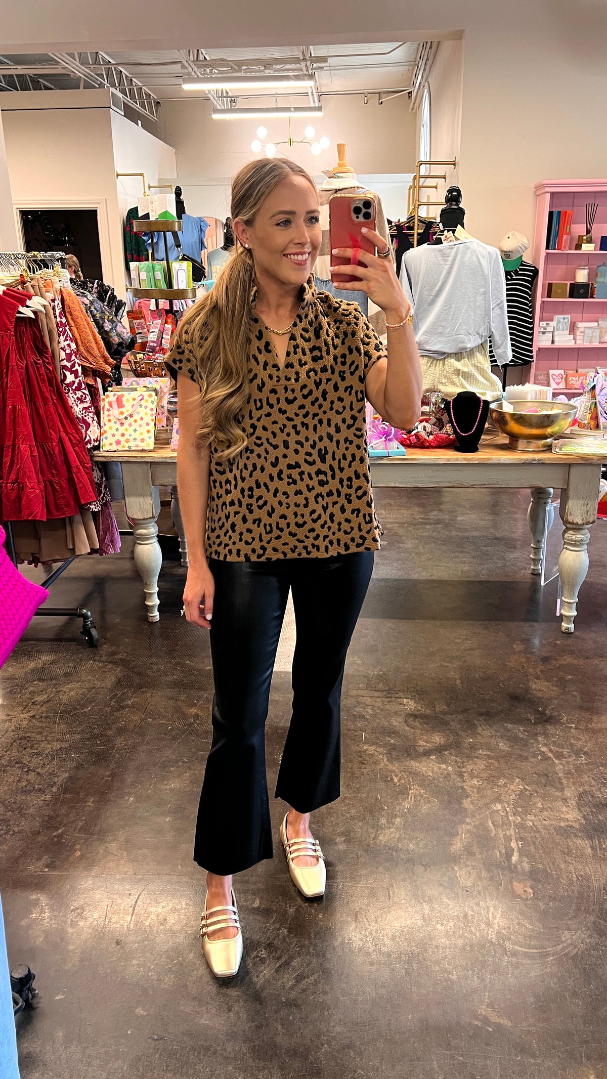 no drama cheetah top || FINAL SALE