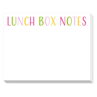 lunch box notes