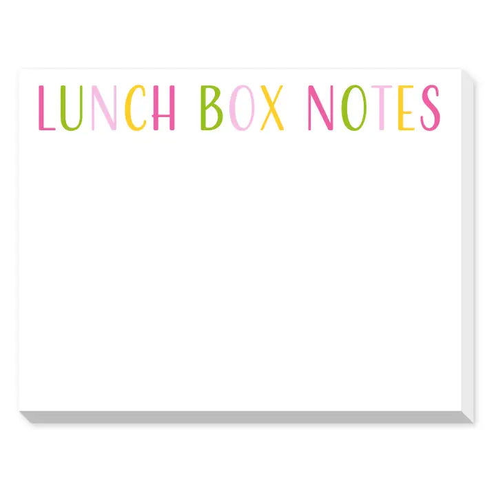 lunch box notes