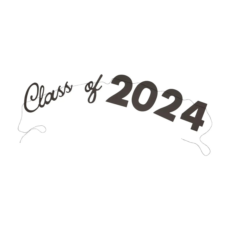 class of 2024/grad cap banner
