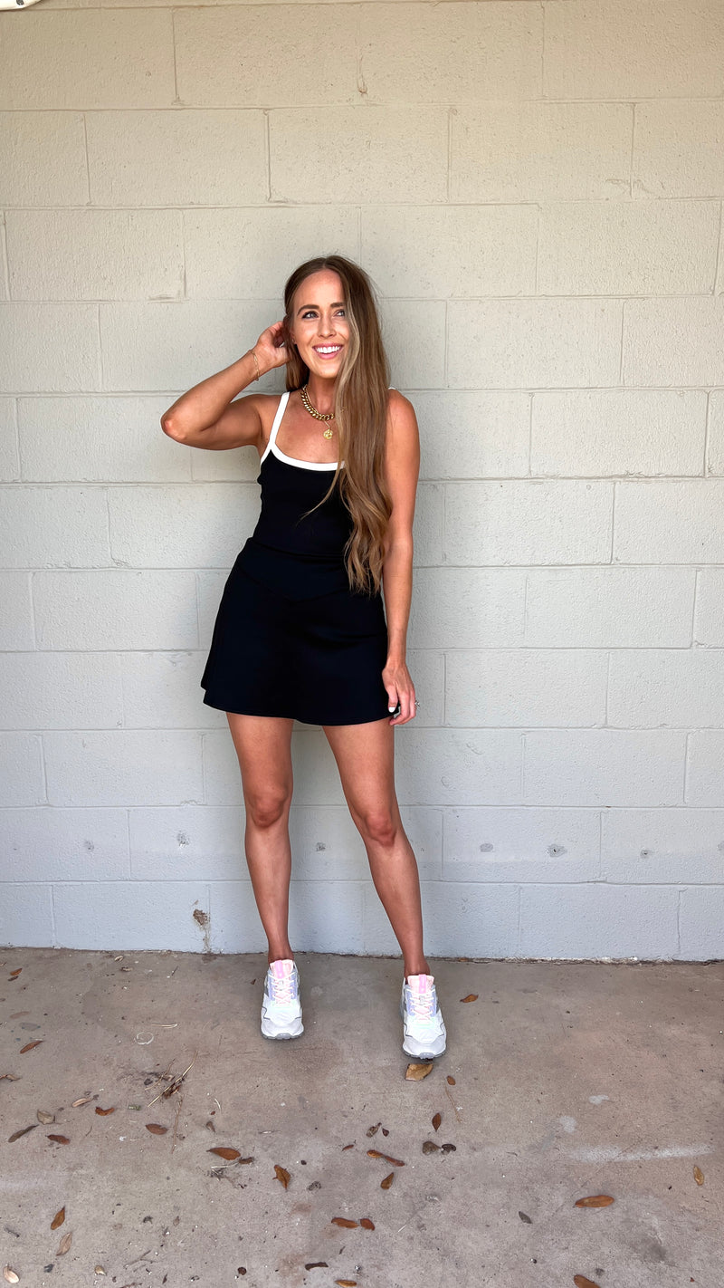 figuring it out tennis dress || FINAL SALE