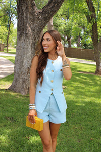 savanna baby blue set