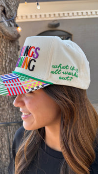 good things are coming trucker hat