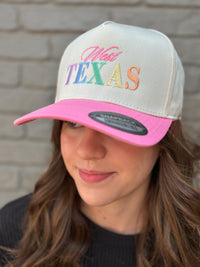 West Texas snapback trucker hat