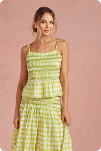 chainlink peplum tank