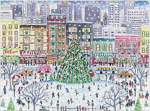 christmas in the city 1000pc puzzle