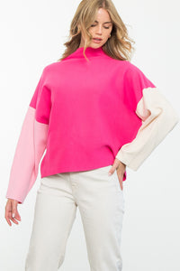 forever chic colorblock sweater