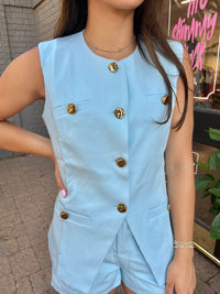 savanna baby blue set