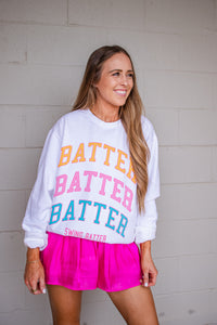 batter batter batter sweatshirt