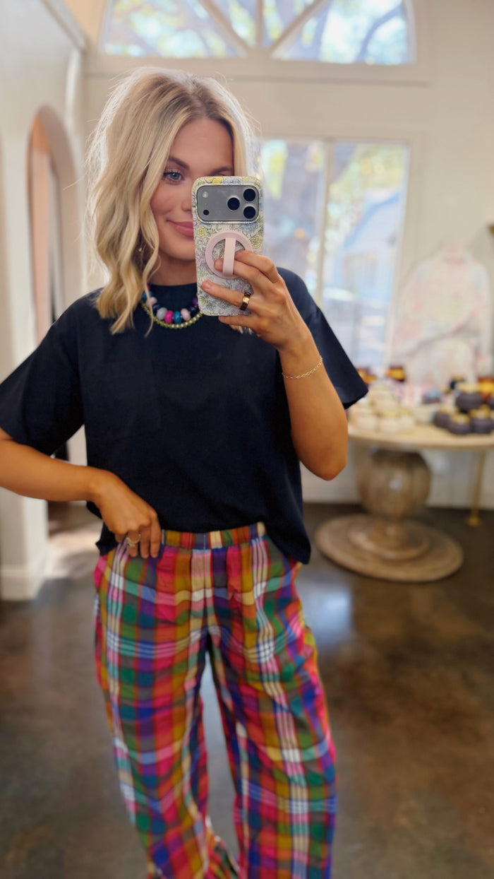 elora short-sleeve pocket tee