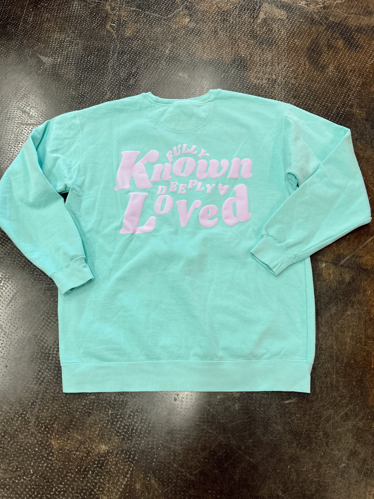 fully known and deeply loved crewneck | FINAL SALE