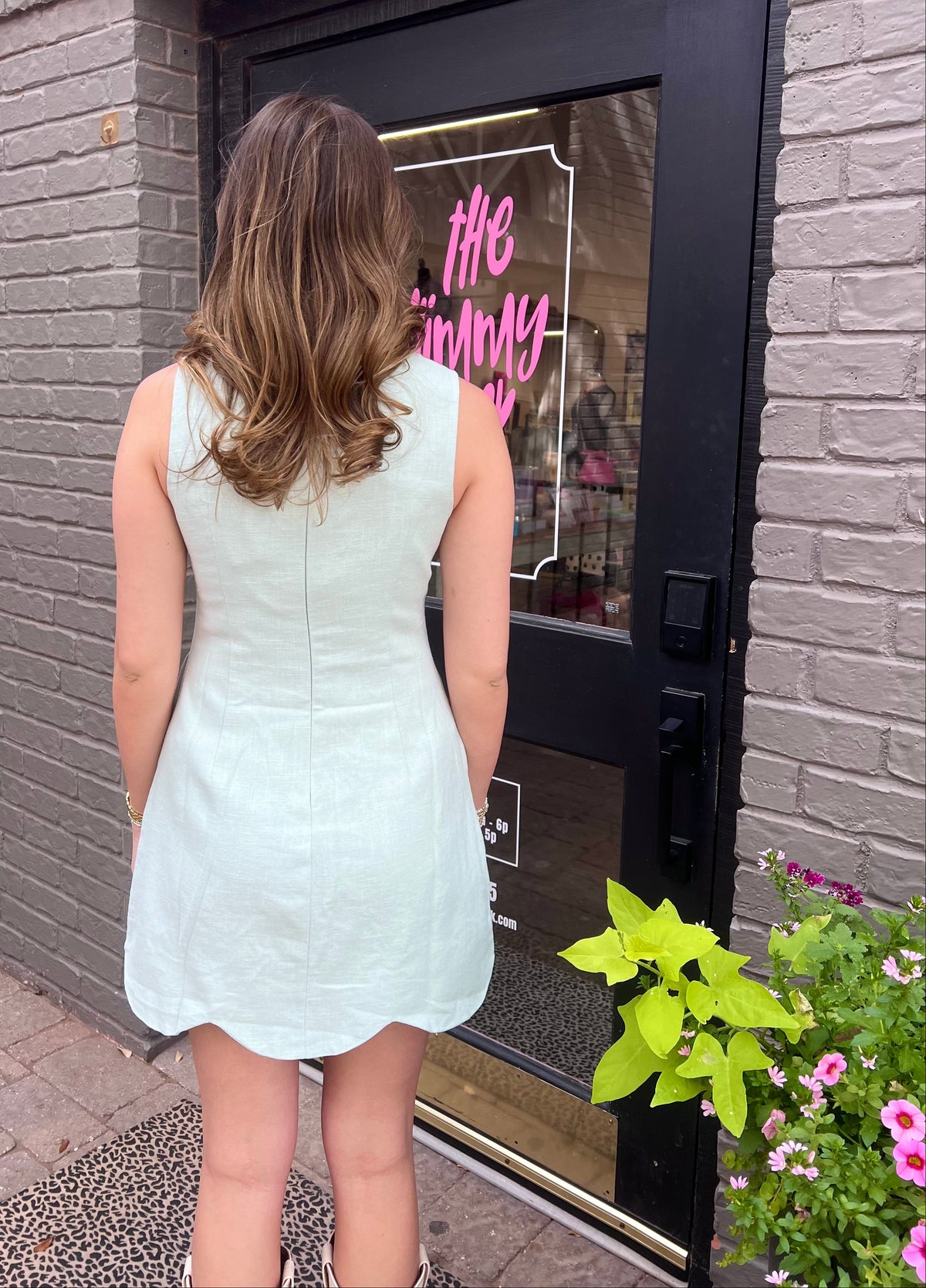 liza linen dress