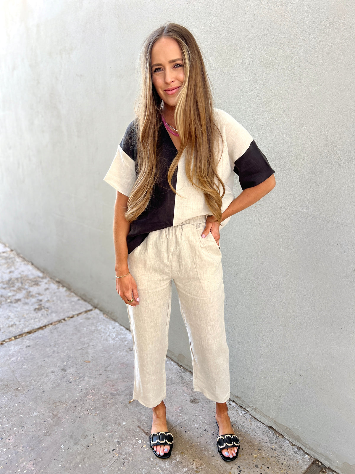 beachy days linen pants || FINAL SALE