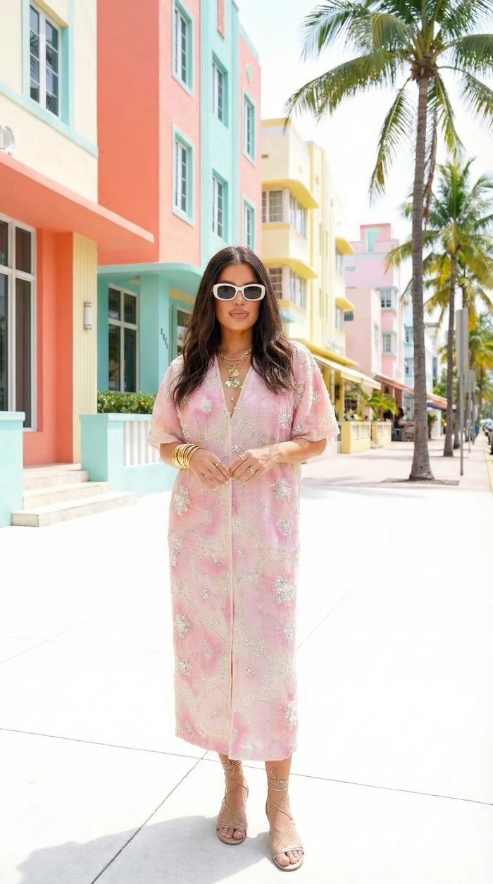 she she sequin midi dress