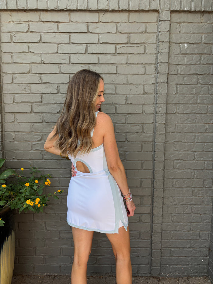 zephyra dress | marina blues colorblock