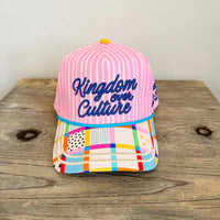 kingdom over culture trucker hat