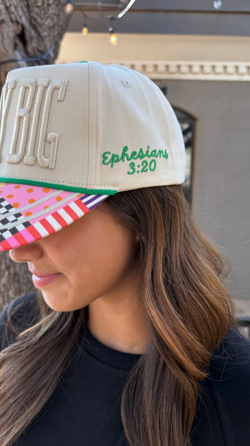 pray BIG trucker hat