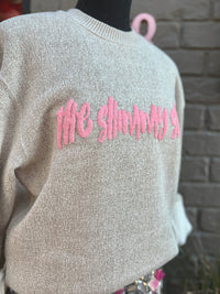 oatmeal shimmy sweatshirt