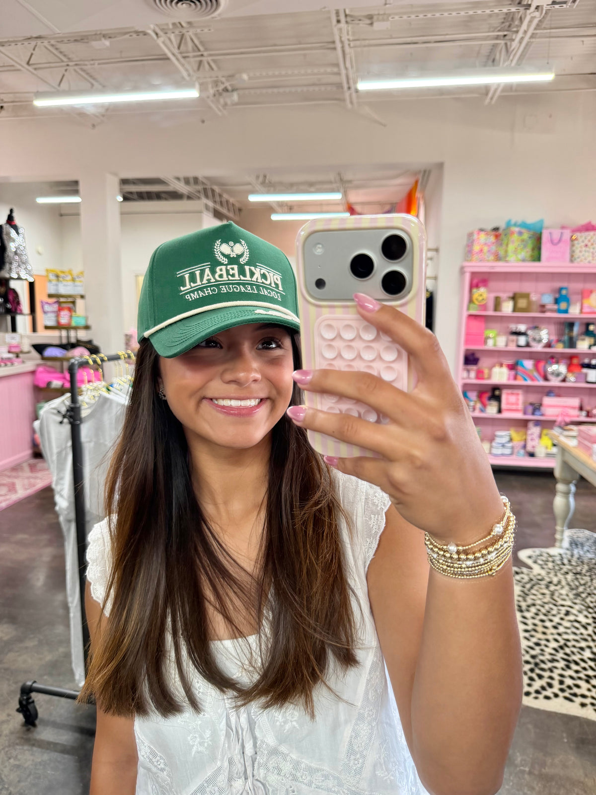 pickleball local league trucker hat