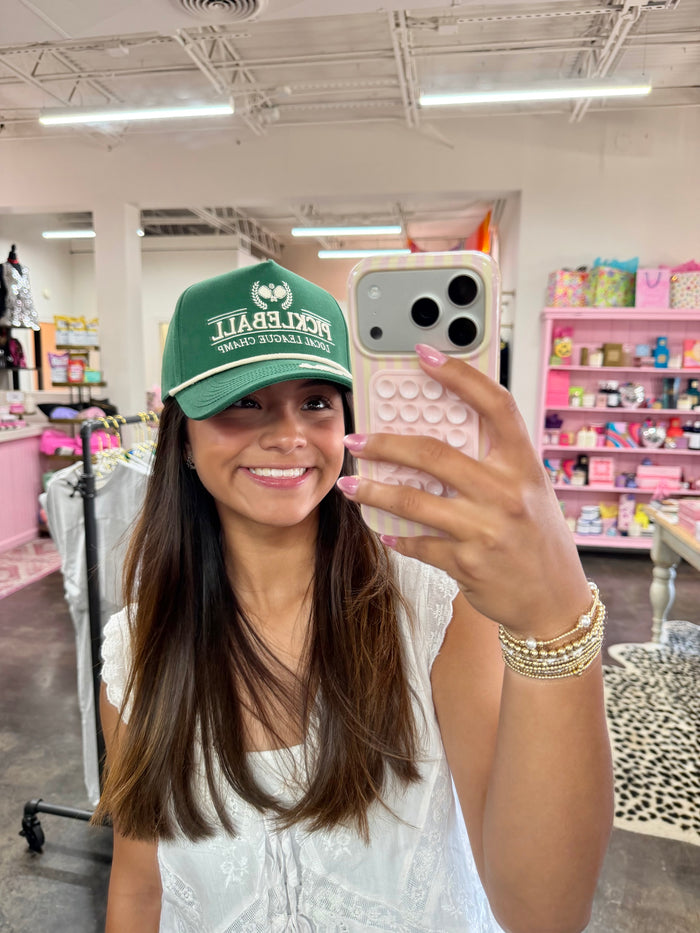 pickleball local league trucker hat