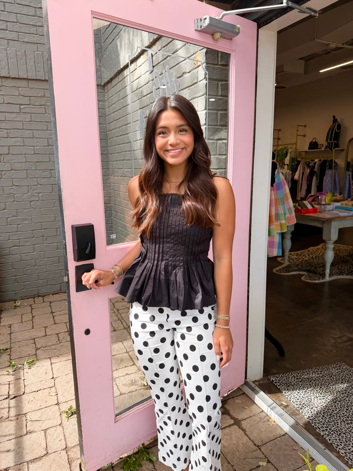 the audacity pleated cami top